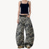 Camouflage Baggy Cargo Pants High Rise Y2k Jeans